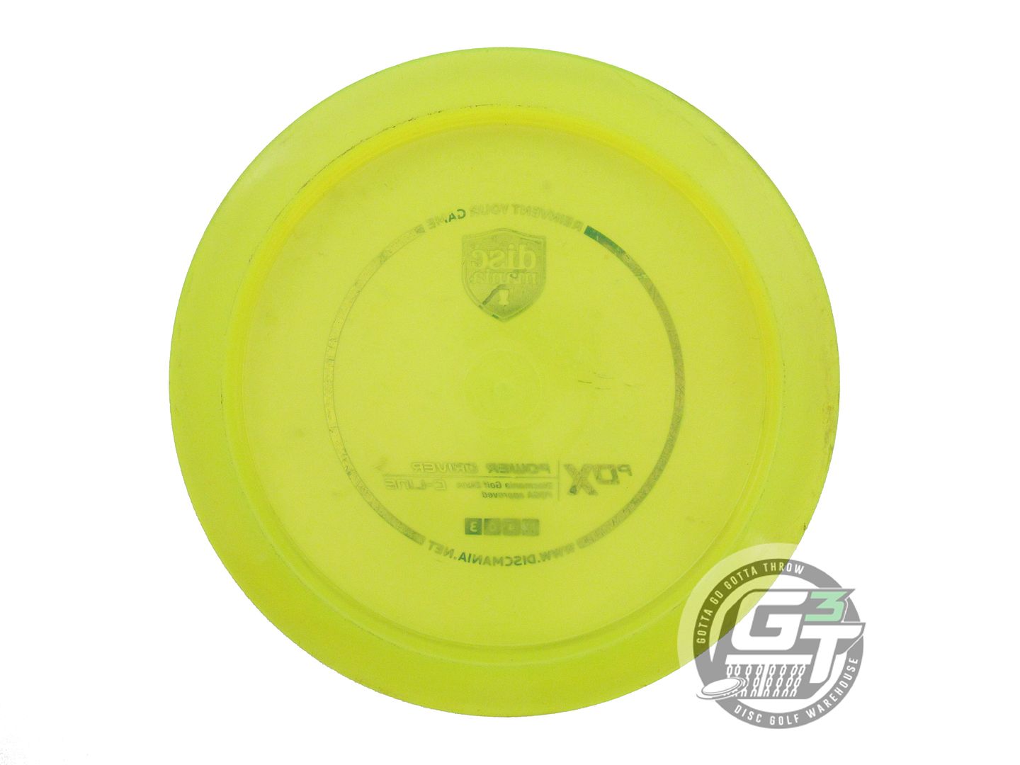 USED DiscMania C-Line PDx 175g Yellow Blue Foil Distance Driver Golf Disc