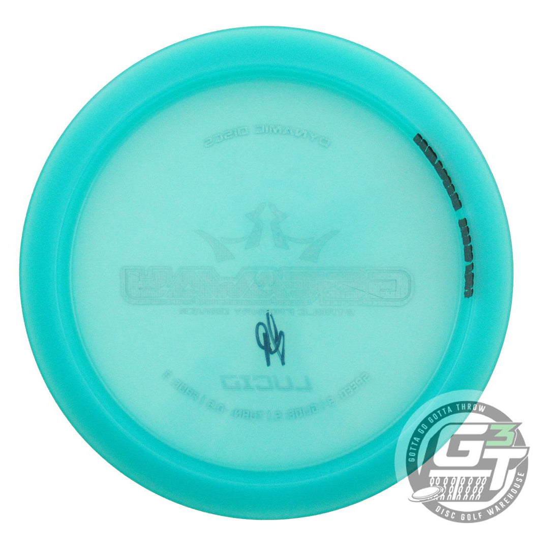 USED Dynamic Discs Lucid Getaway 175g Teal Green Matrix Foil Driver Disc