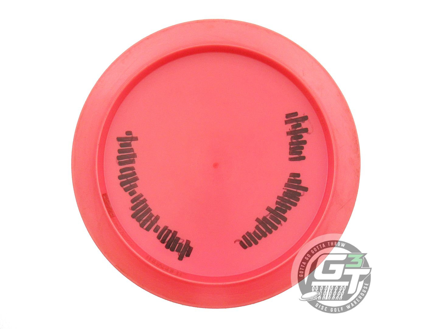 USED Discraft Big Z Thrasher 173g Pink Gray Weave Foil Distance Driver Golf Disc