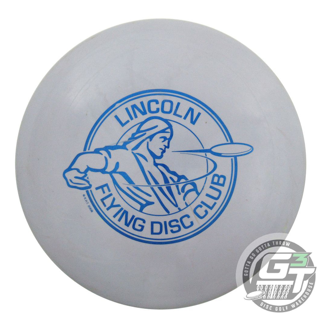USED Dynamic Discs Fuzion Maverick 169g Gray Blue Foil Distance Driver Golf Disc