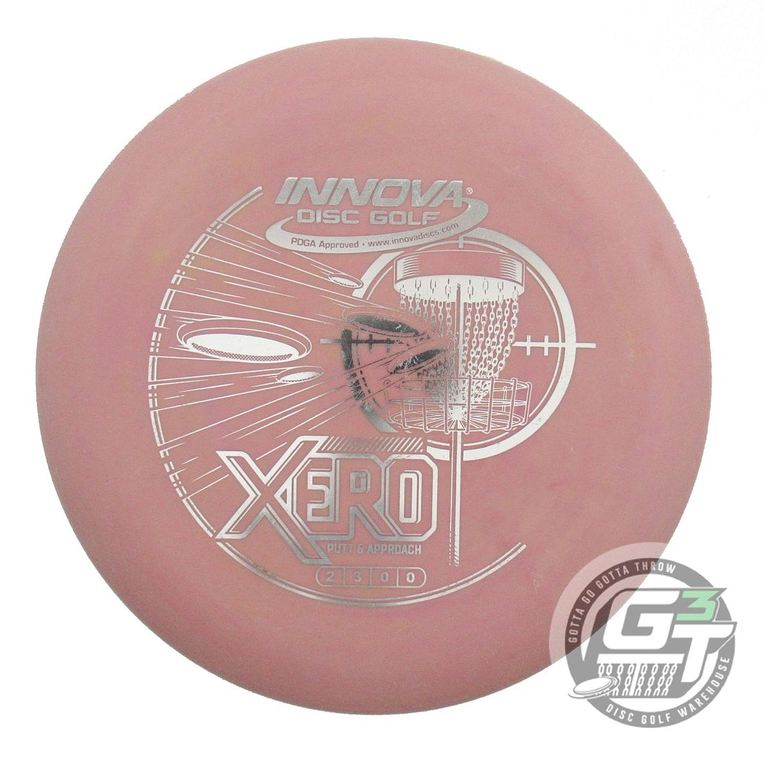 USED Innova DX Xero 175g Pink-Peach Silver Foil Putter Golf Disc