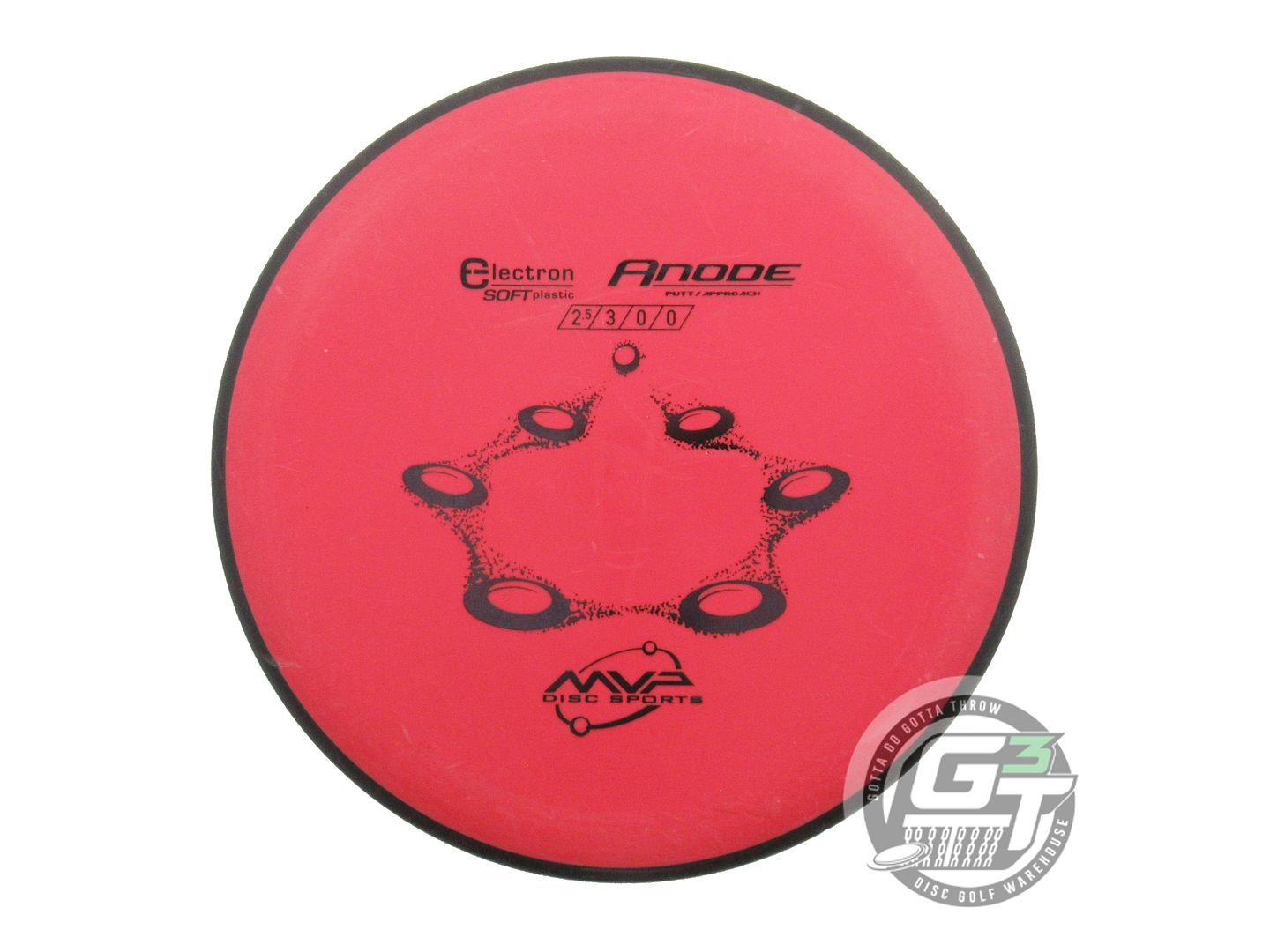 USED MVP Disc Sports Electron Soft Anode 174g Red A Putter Golf Disc