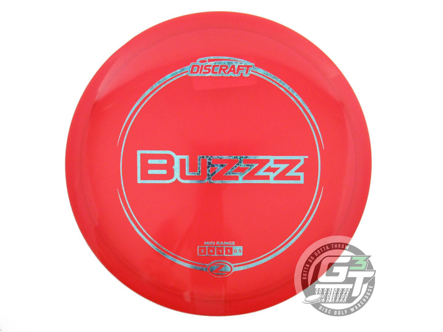 NOS Discraft Z Buzzz 176g Red Snowflake Foil Midrange Golf Disc