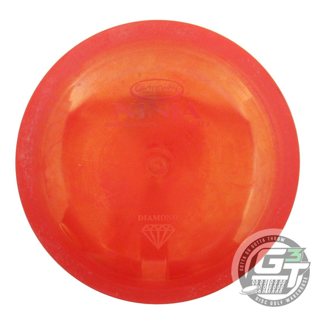USED Gateway Diamond Ninja 172g Red Wiped Stamp Distance Driver Golf Disc
