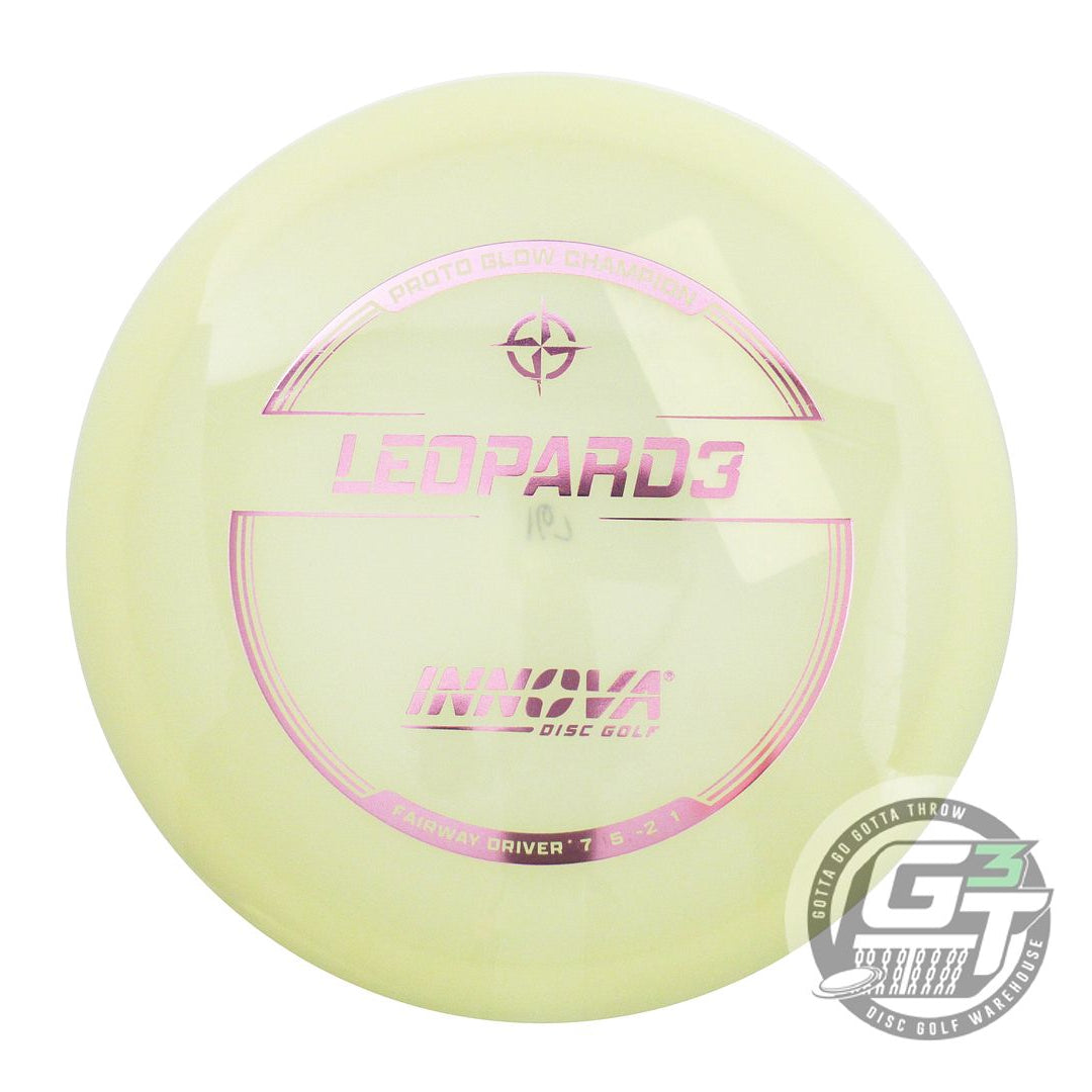 Innova Proto Glow Champion Leopard3 Fairway Driver Golf Disc (Individually Listed) - Gotta Go Gotta Throw