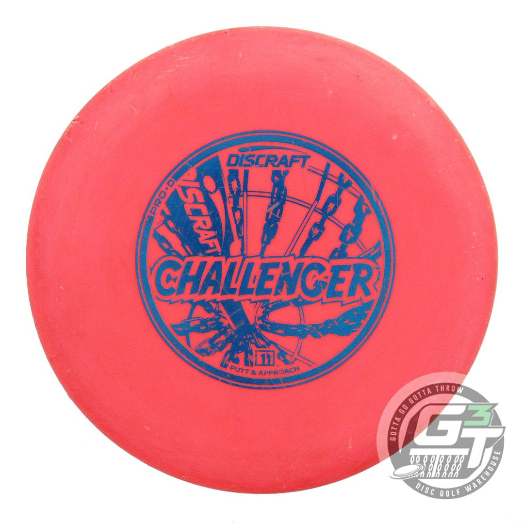 USED Discraft Pro D Challenger 170g Red Blue Foil Putter Golf Disc