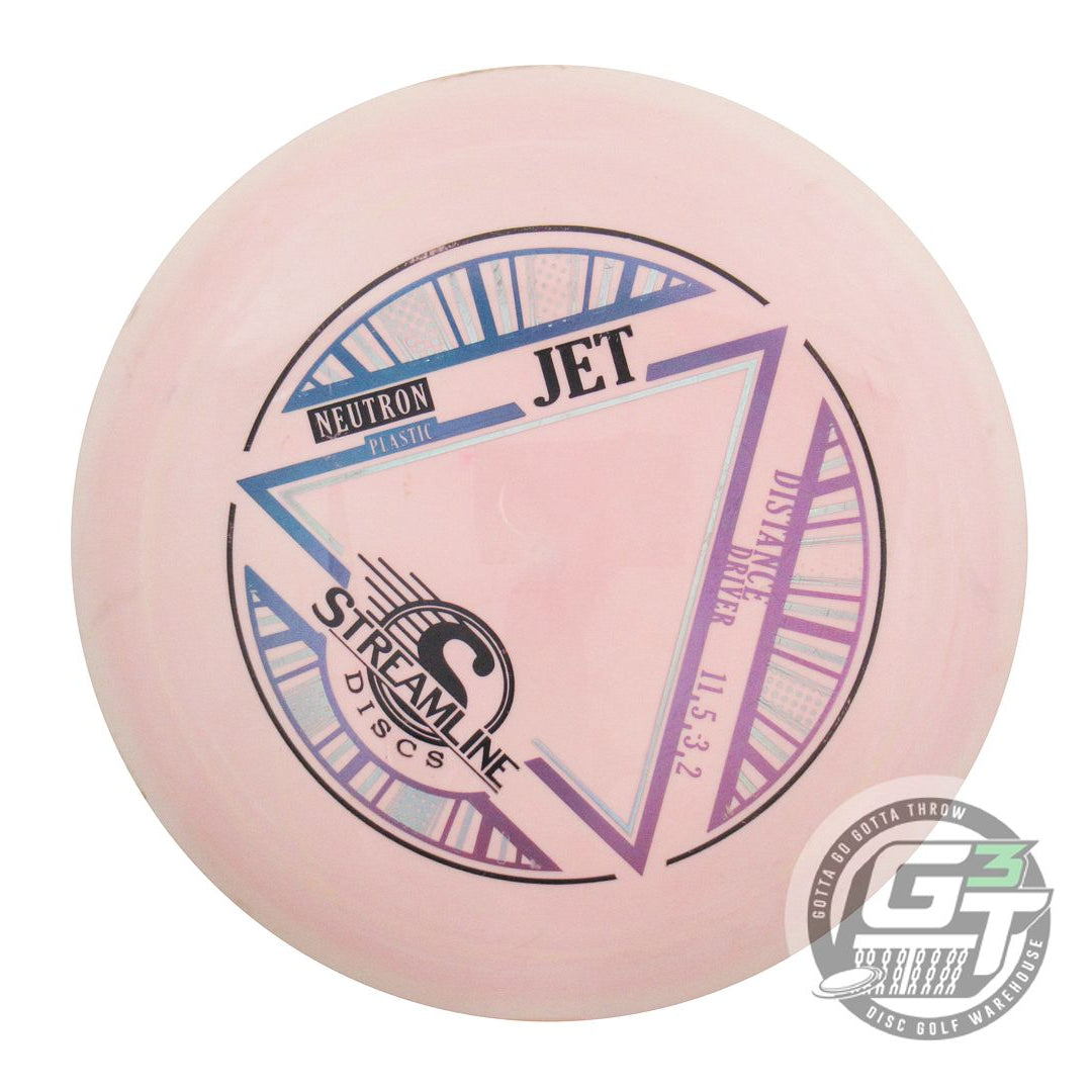USED Streamline Discs Neutron Jet 168g Lt. Pink Distance Driver Golf Disc