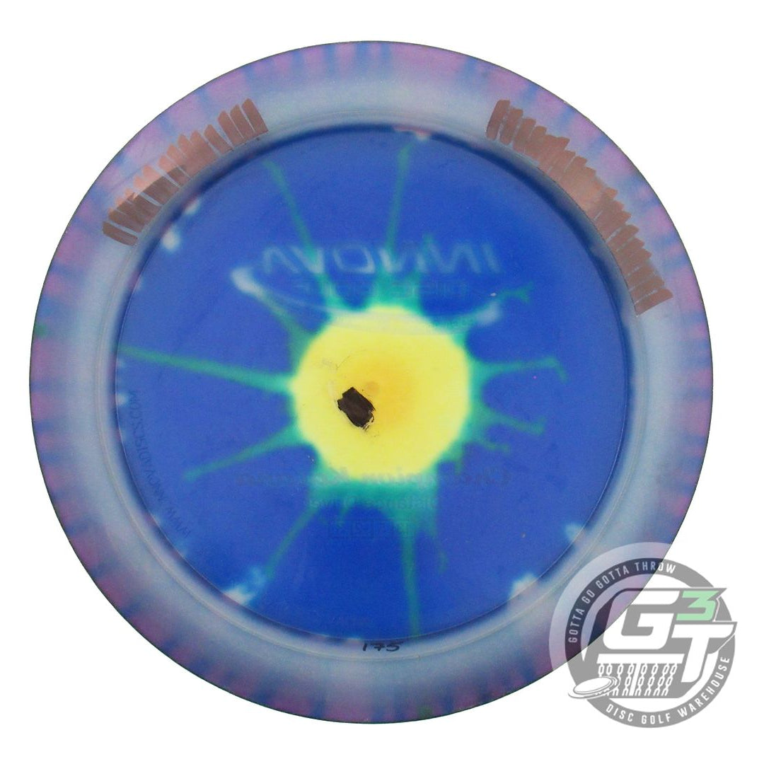 USED Innova I-DYE Champion Katana 175g Purple Burst Distance Driver Golf Disc