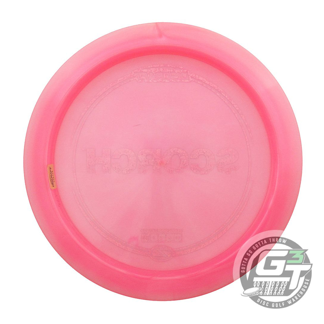 NOS Discraft Z Scorch 175g Pink Silver Glitter Foil Distance Driver Golf Disc