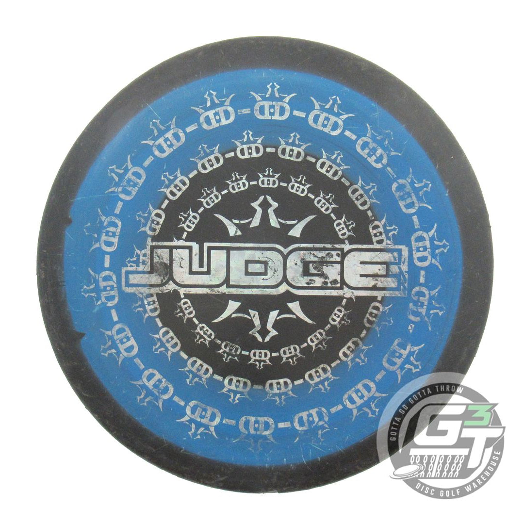 USED Dynamic Discs KALEIDO Classic Blend Judge 176g Black-Blue Putter Disc