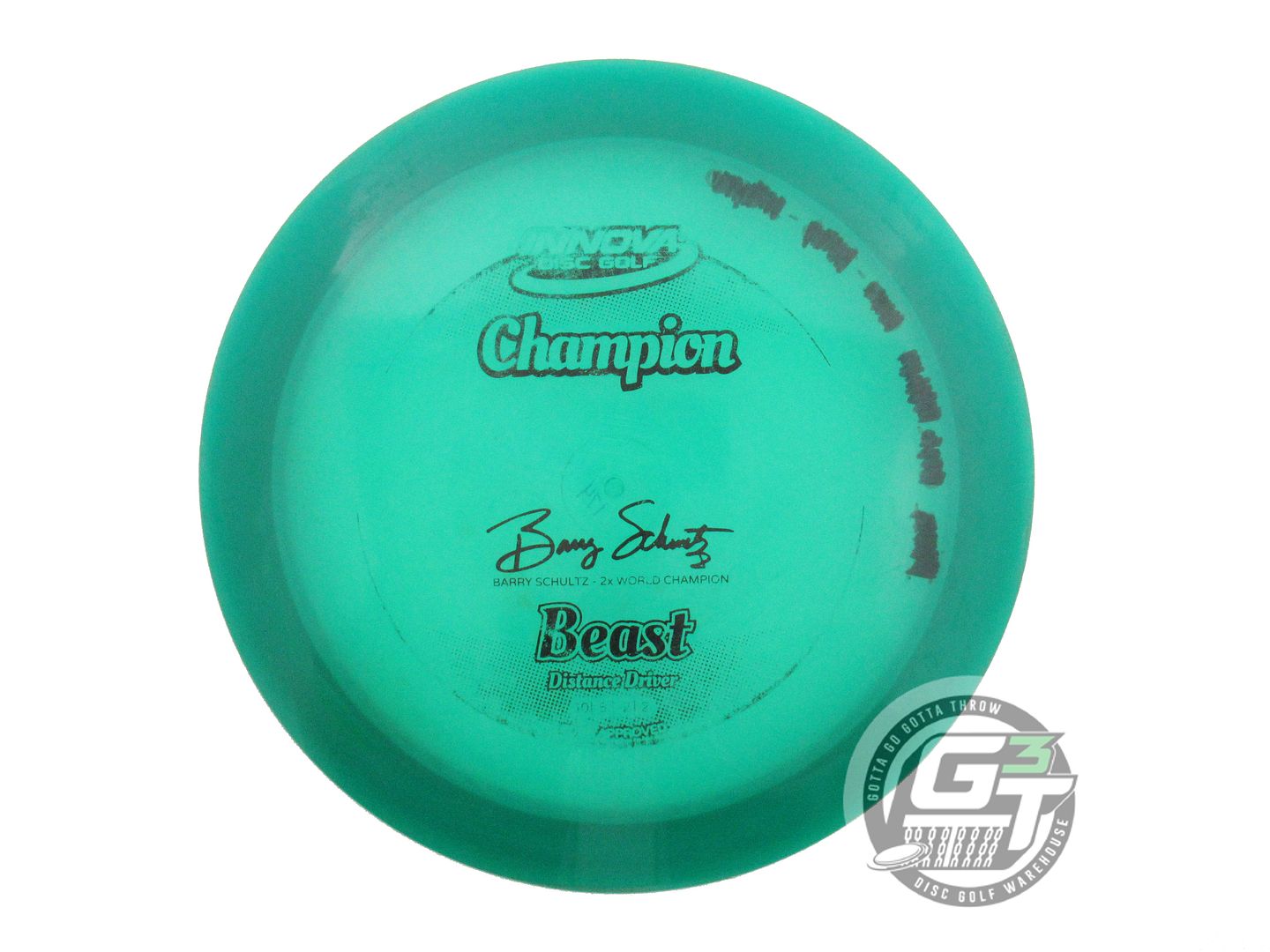 USED Innova Champion Beast 174g Green Black Stamp Distance Driver Golf Disc