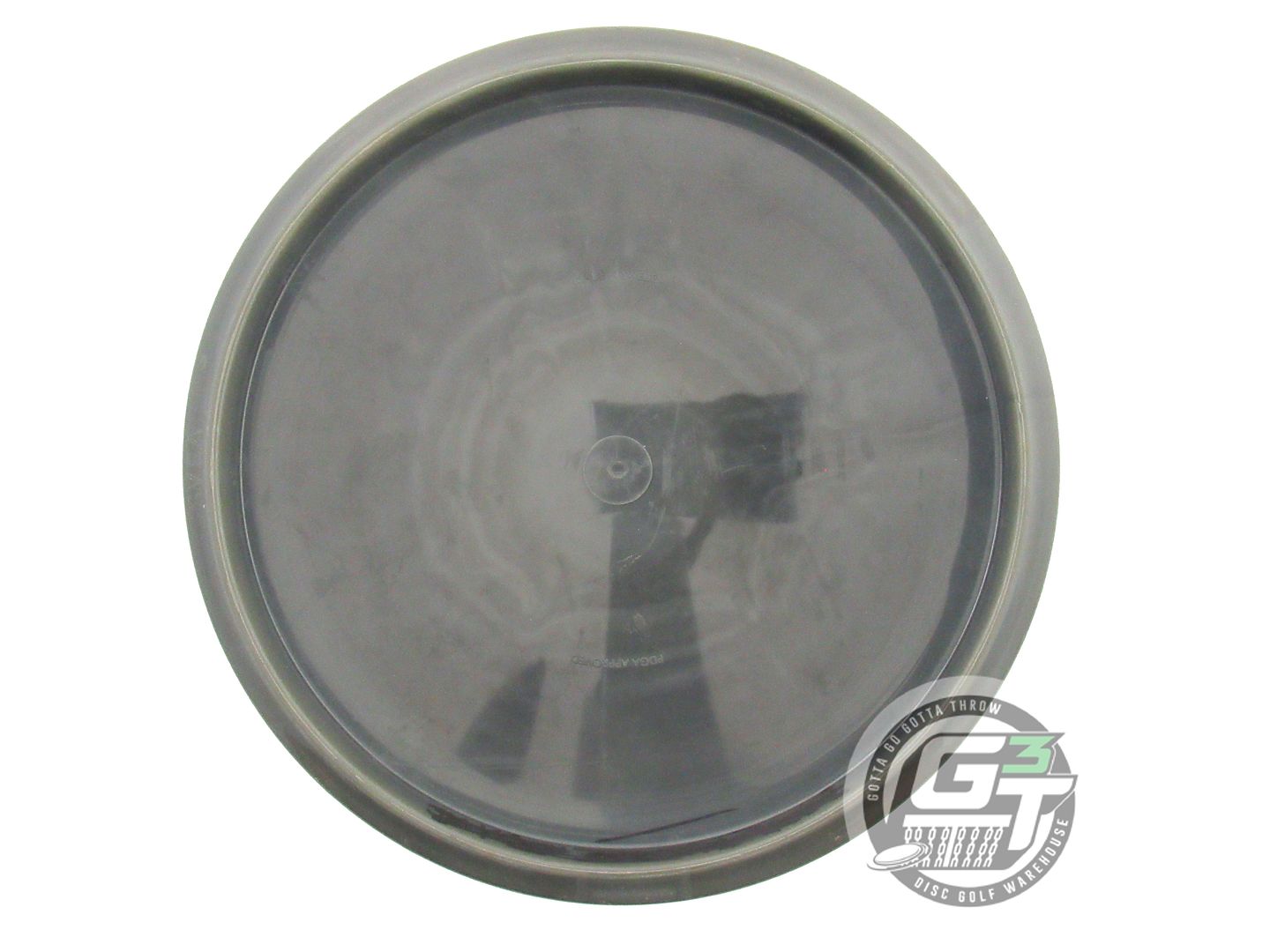 USED Kastaplast K1 Svea 178g Gray Swirl Silver Foil Midrange Golf Disc