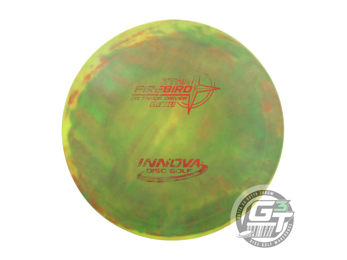 USED Innova Star Firebird 166g Yellow HOME DYED Distance Driver Golf Disc