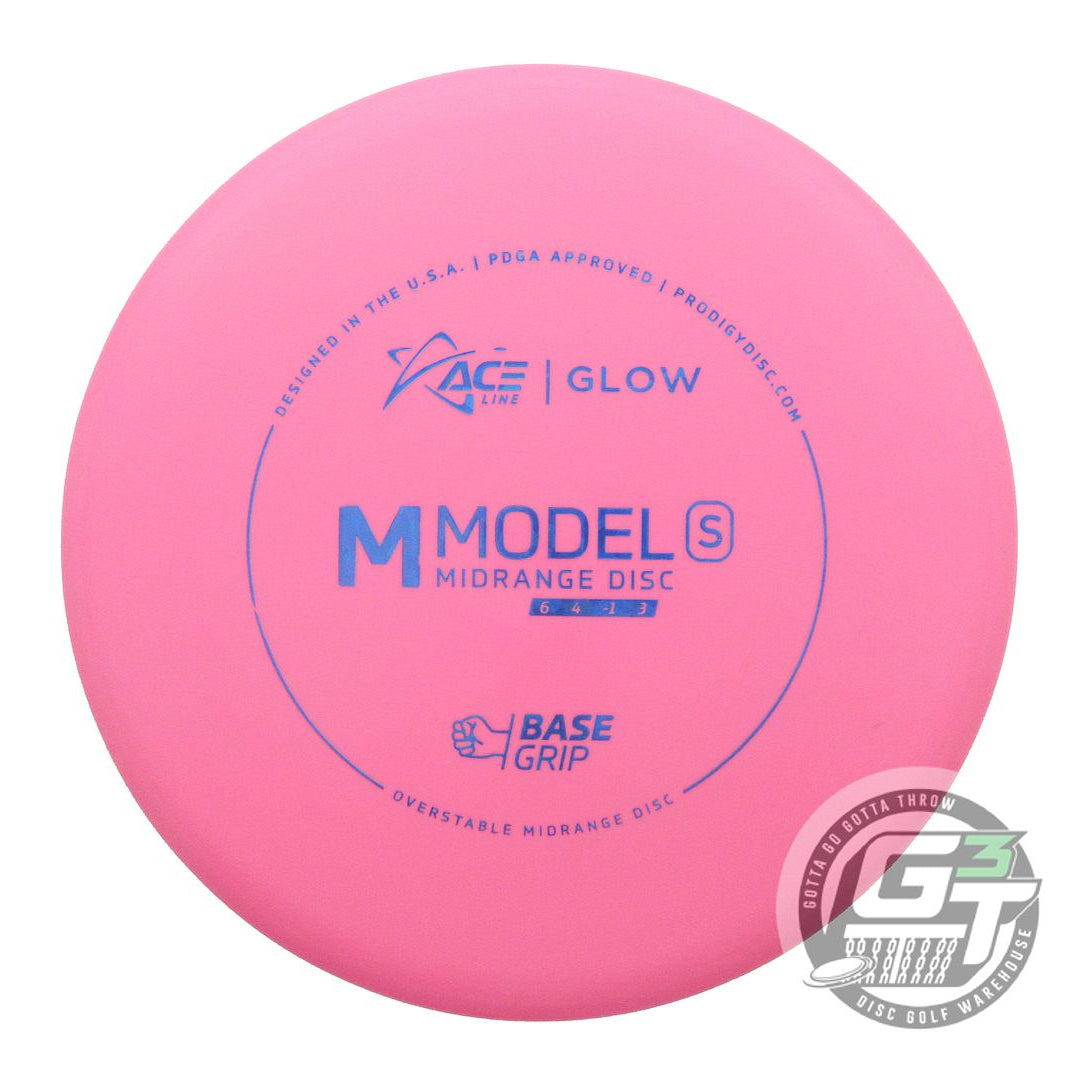 Prodigy Ace Line Glow Base Grip M Model S Golf Disc (Individually Listed)