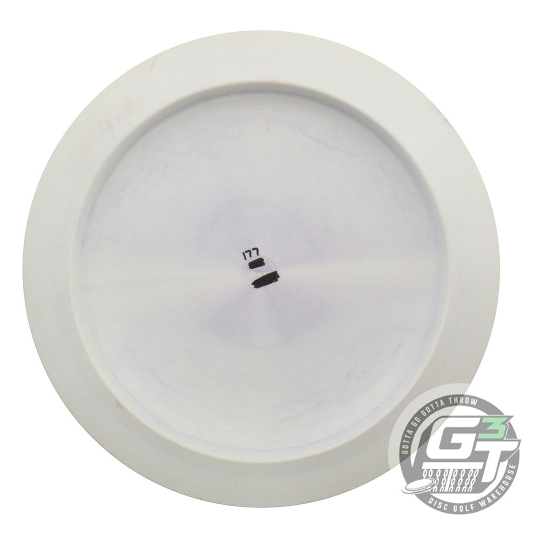 USED Legacy Discs Swirly Icon Rampage 177g White-Lilac NADGT Driver Golf Disc