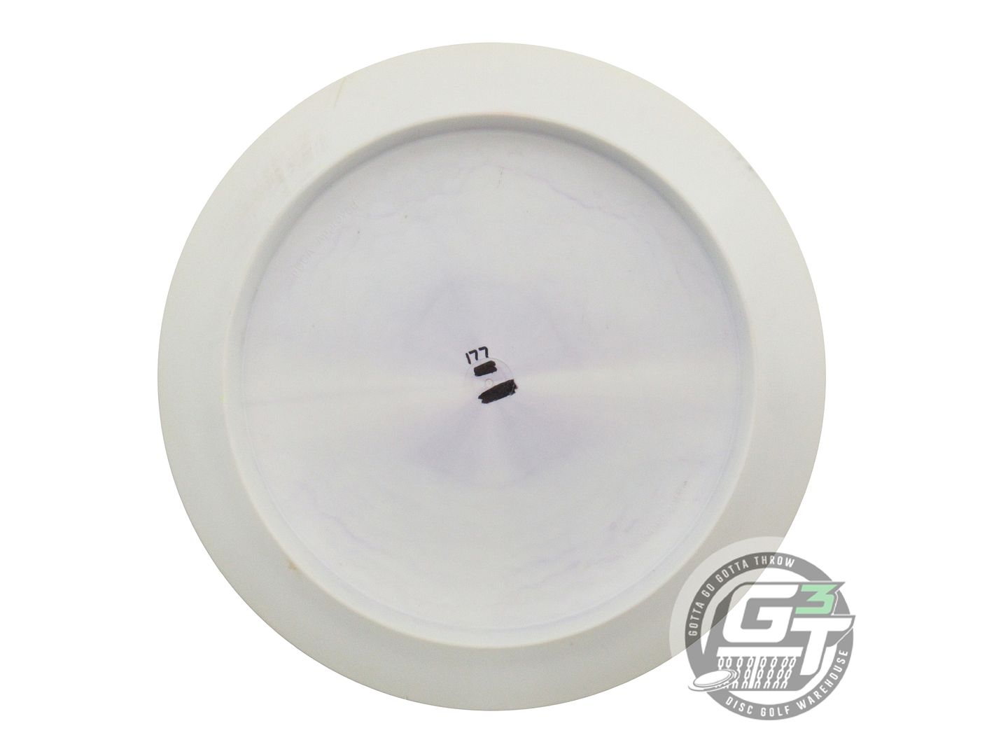 USED Legacy Discs Swirly Icon Rampage 177g White-Lilac NADGT Driver Golf Disc