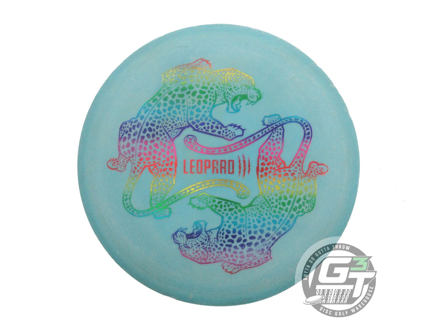 USED Innova ZEN DX Glow Leopard3 174g Teal Fairway Driver Golf Disc