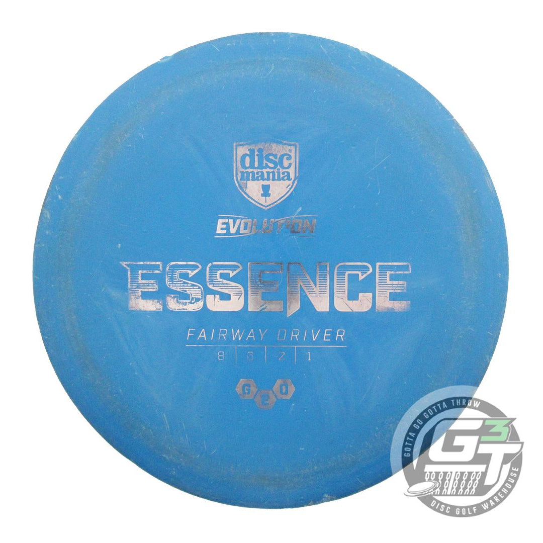 USED DiscMania GEO Essence 174g Blue Silver Foil Driver Golf Disc
