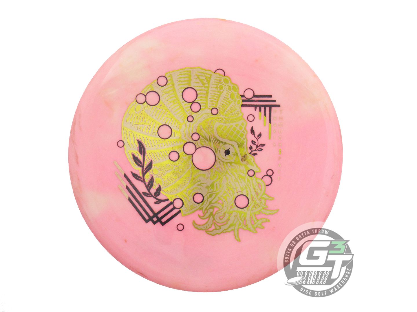 USED Thought Space Aura Praxis 176g Pink Putter Golf Disc