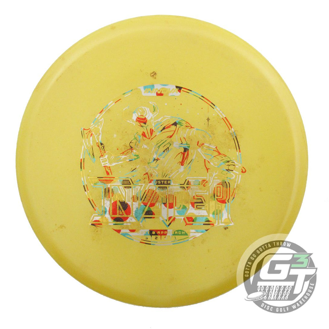 USED Innova Luster Champion Invader 175g Yellow Wonder Bread A Putter Golf Disc