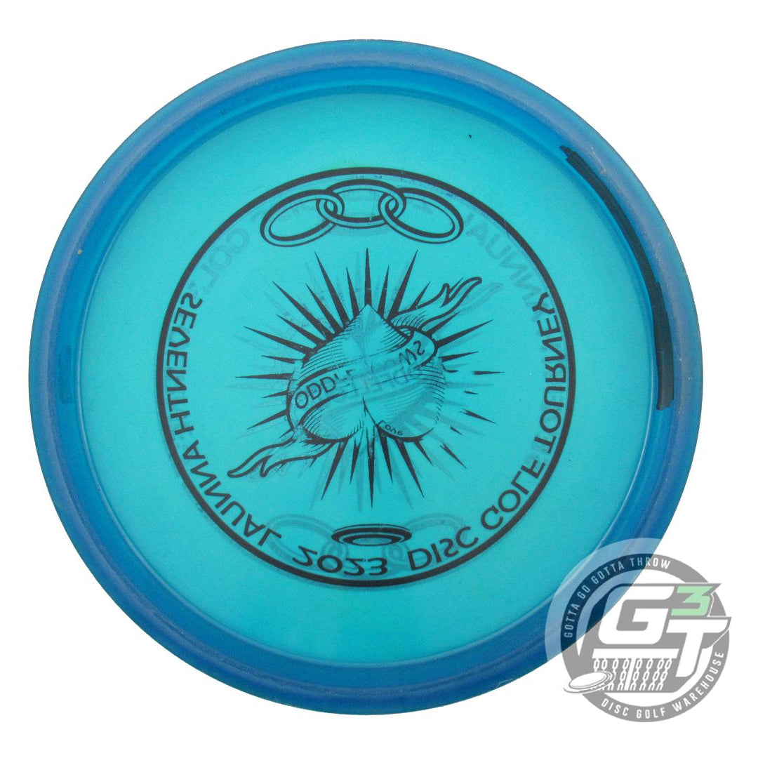 USED Discraft X-OUT Z Buzzz 180g Blue Midrange Golf Disc