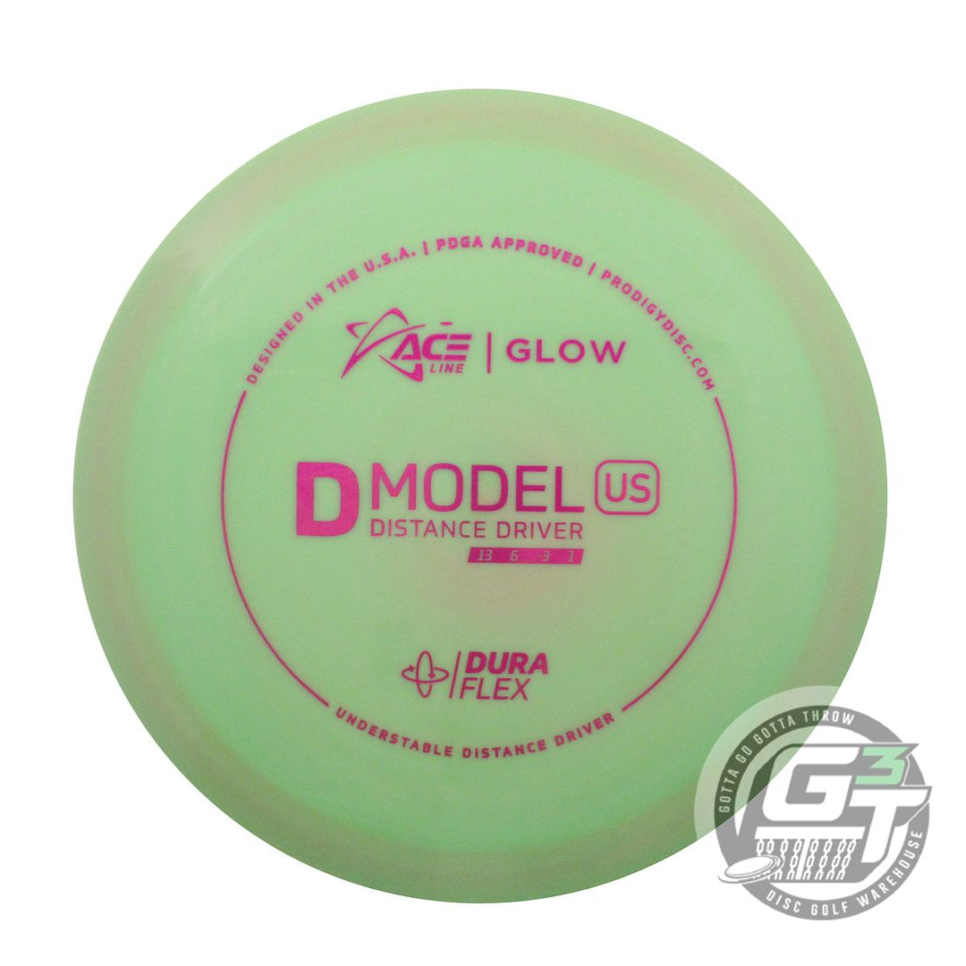 Prodigy Ace Line Glow DuraFlex D Model US Distance Driver Golf Disc (Individually Listed)
