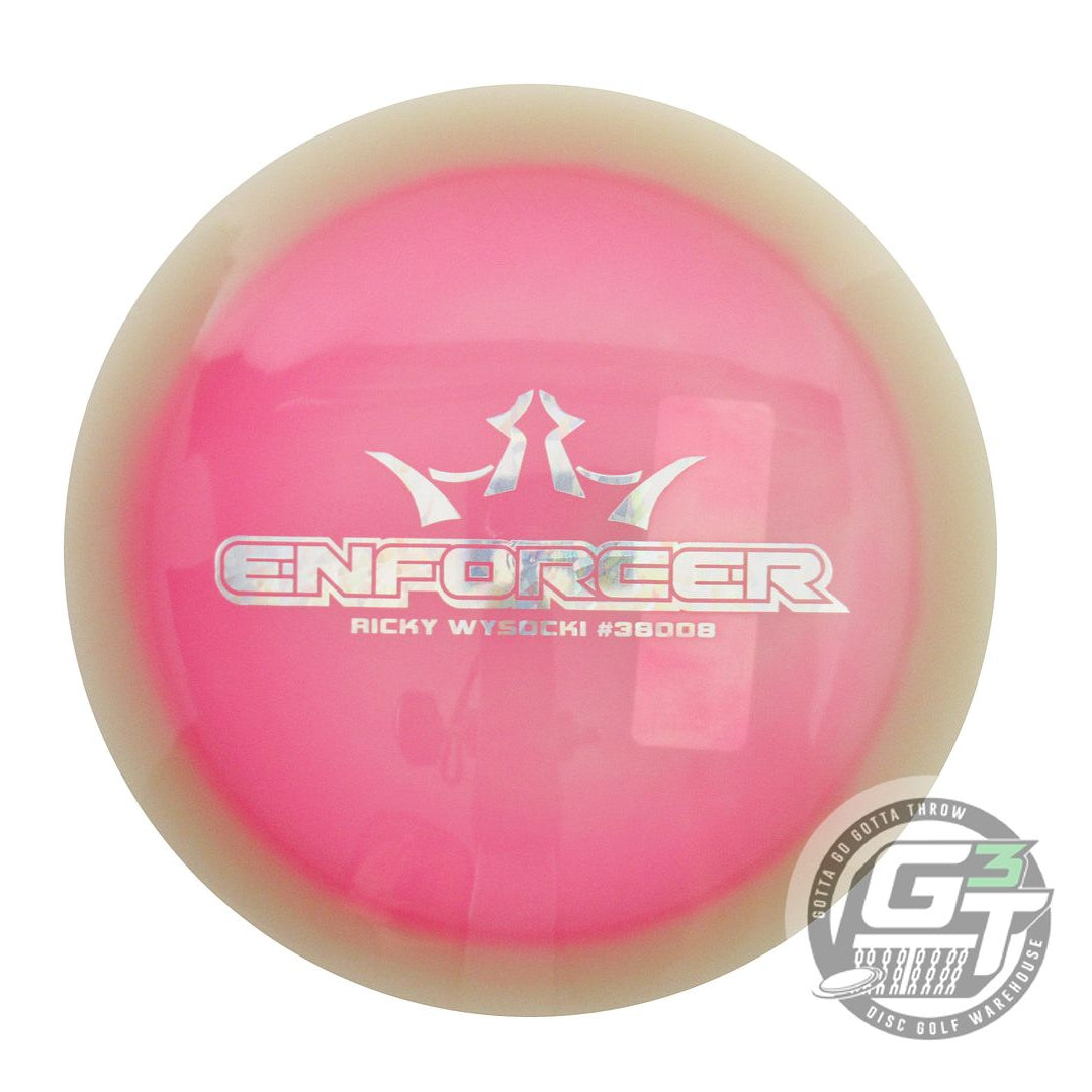 Dynamic Discs Limited Edition Bar Stamp Ricky Wysocki Moonshine Glow Lucid Orbit Enforcer Distance Driver Golf Disc (Individually Listed)