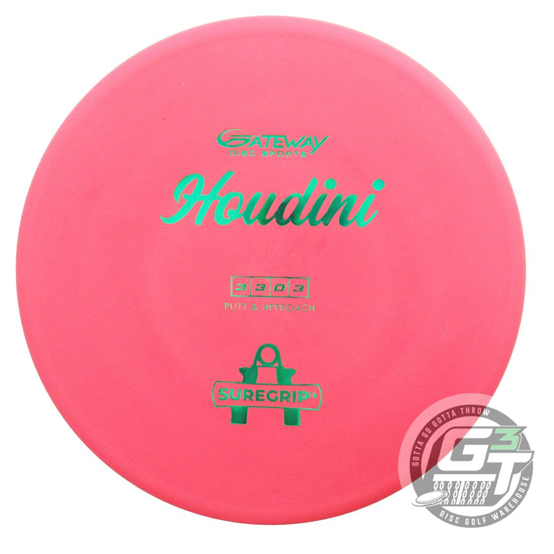 Gateway Sure Grip Soft Houdini Putter Golf Disc (Individually Listed)