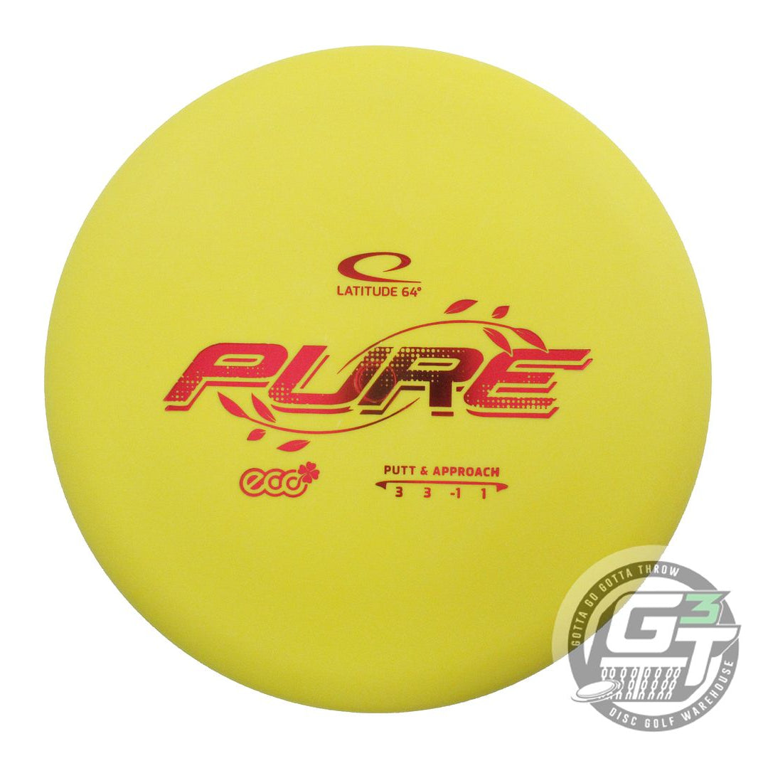 Latitude 64 Eco Zero Pure Putter Golf Disc (Individually Listed)