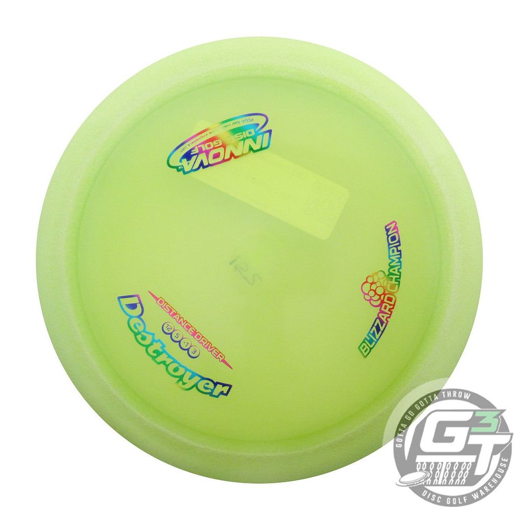 Innova Blizzard Champion Destroyer Distance Driver Golf Disc (Individually Listed)