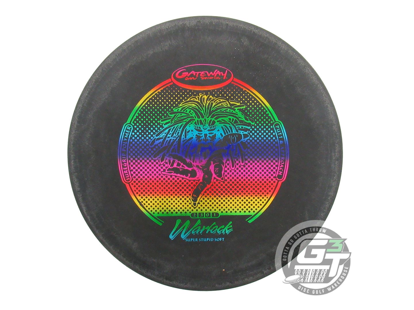 Gateway Sure Grip Super Stupid Soft Warlock Putter Golf Disc (Individually Listed) - Gotta Go Gotta Throw