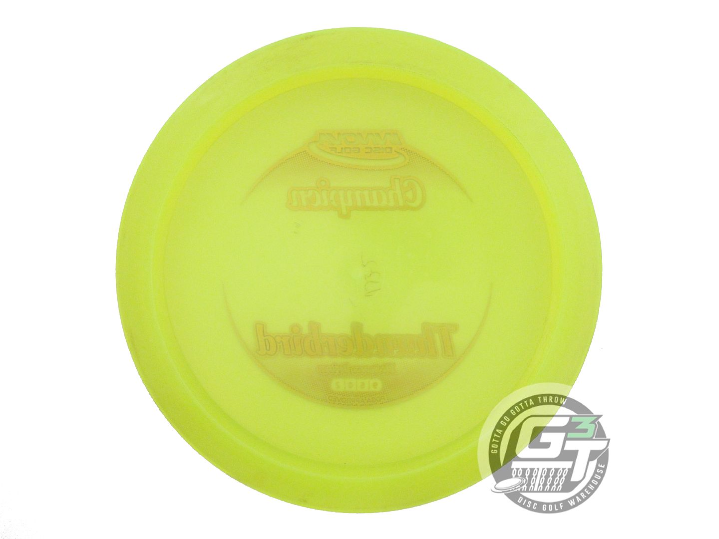 USED Innova Champion Thunderbird 175g Yellow Red Foil Distance Driver Golf Disc