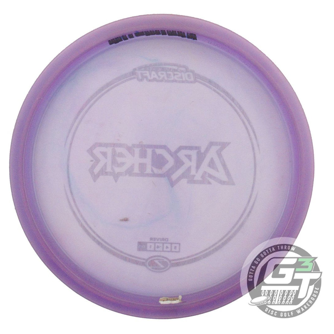 USED Discraft Z Archer 173g Purple Teal Foil Fairway Driver Golf Disc