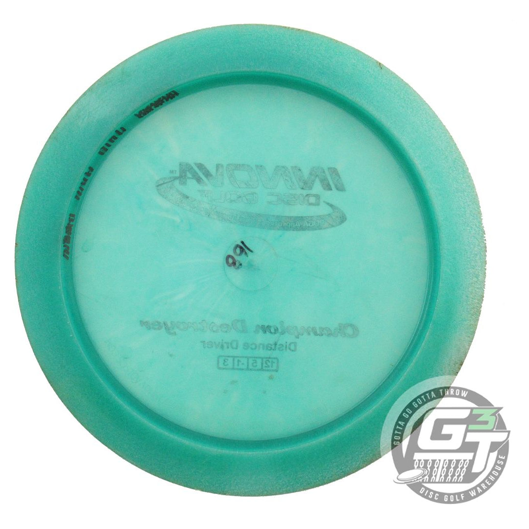 USED Innova Champion Destroyer 168g Green Black Stamp Distance Driver Golf Disc