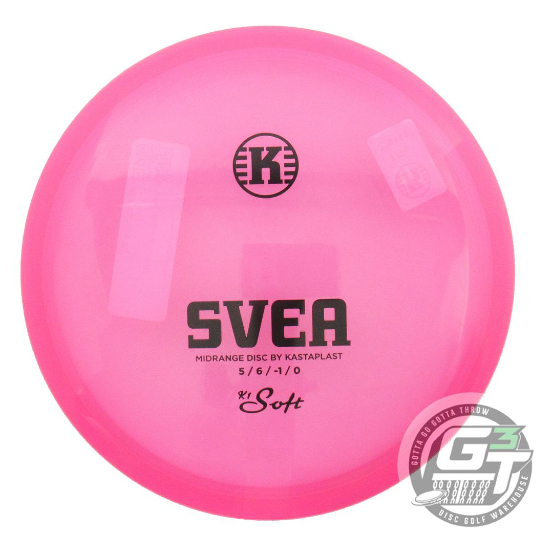 Kastaplast K1 Soft Svea Midrange Golf Disc (Individually Listed)