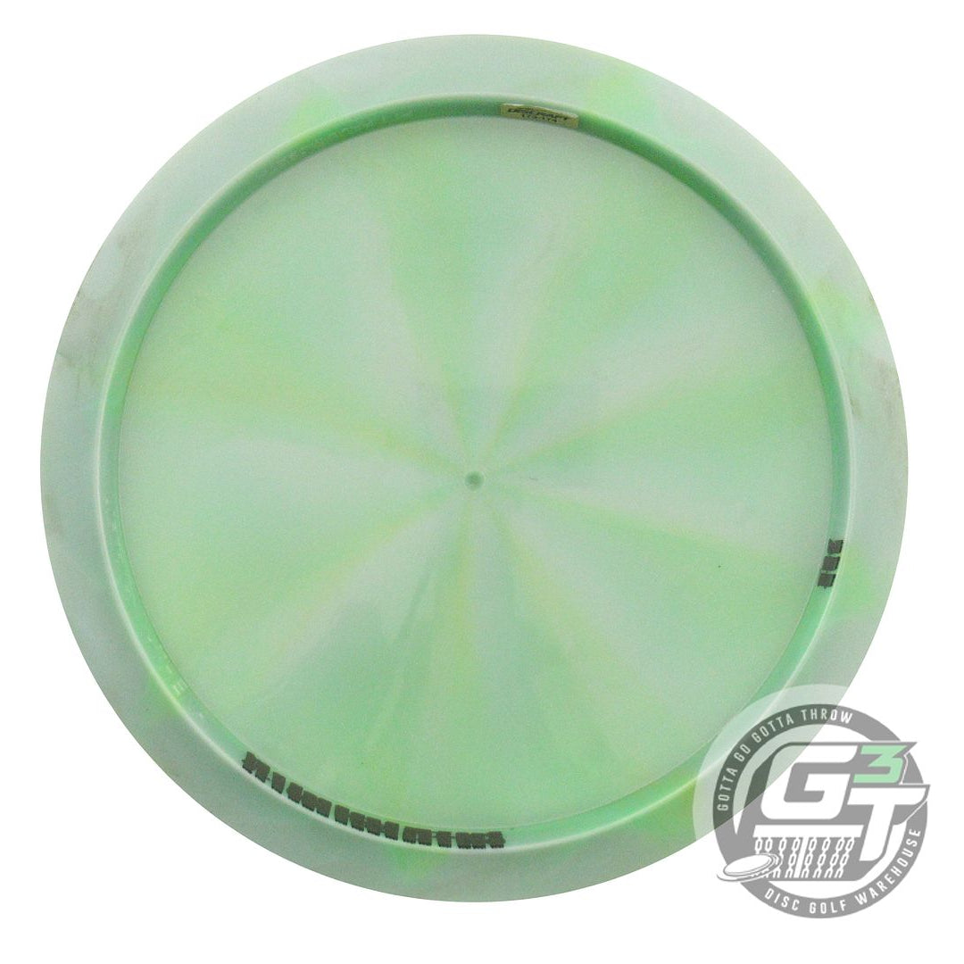 USED Discraft Elite Team Metallic Z Athena 175g Lime Gold Matrix Driver Disc
