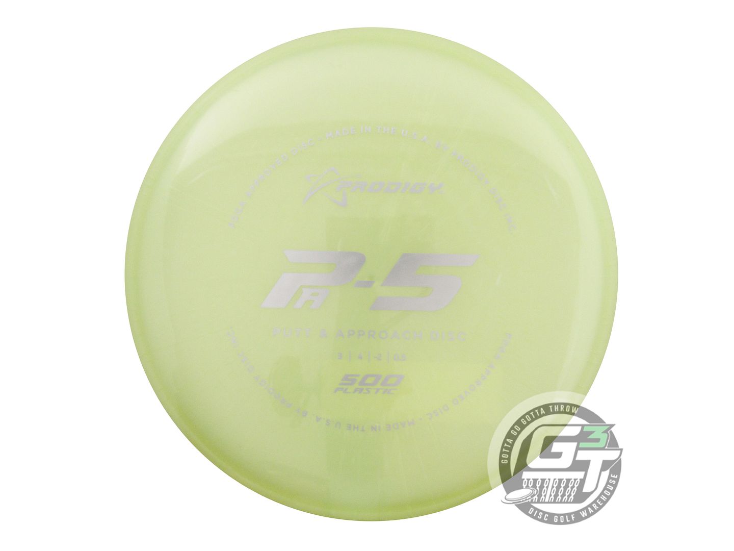 Prodigy 500 Series PA5 Putter Golf Disc (Individually Listed) - Gotta Go Gotta Throw