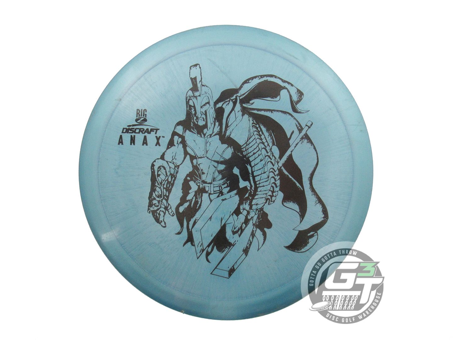 USED Discraft Big Z Anax 173g Blue Black Stamp Driver Golf Disc