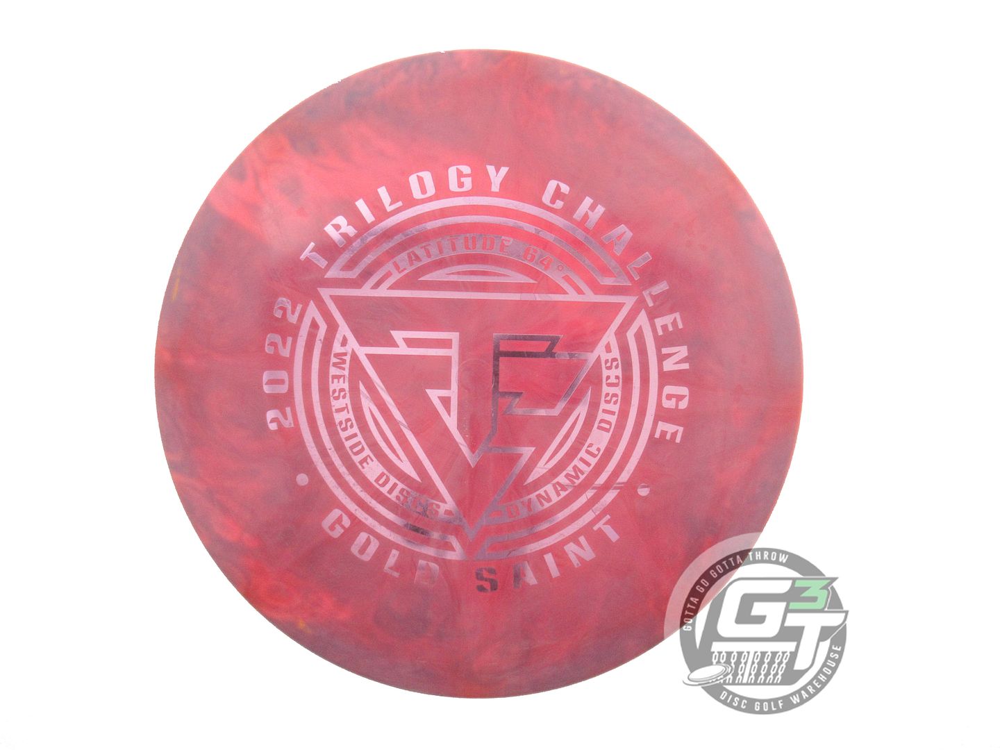 USED Latitude 64 Gold Burst Saint 174g Pink HOME DYED Fairway Driver Golf Disc