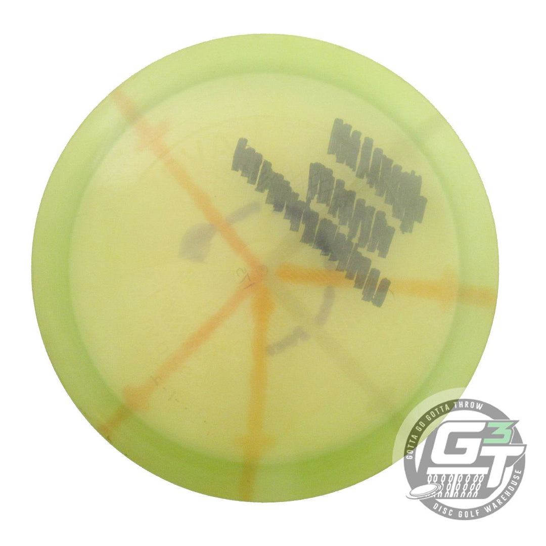 USED Innova FIRST RUN Luster Champion Savant 175g Lime HOME DYED Driver Disc