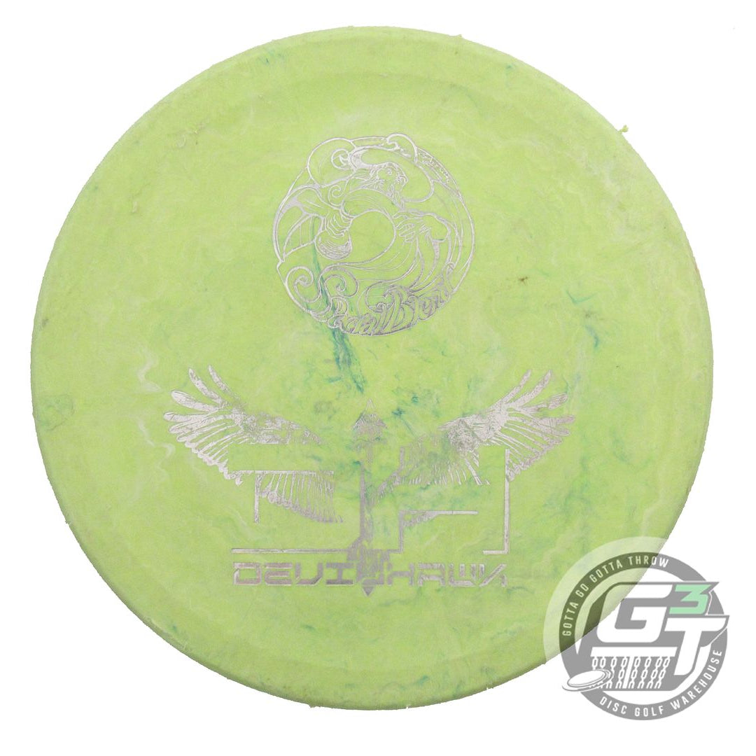 USED Gateway Special Blend Devil Hawk 170g Lime Silver Foil Putter Golf Disc