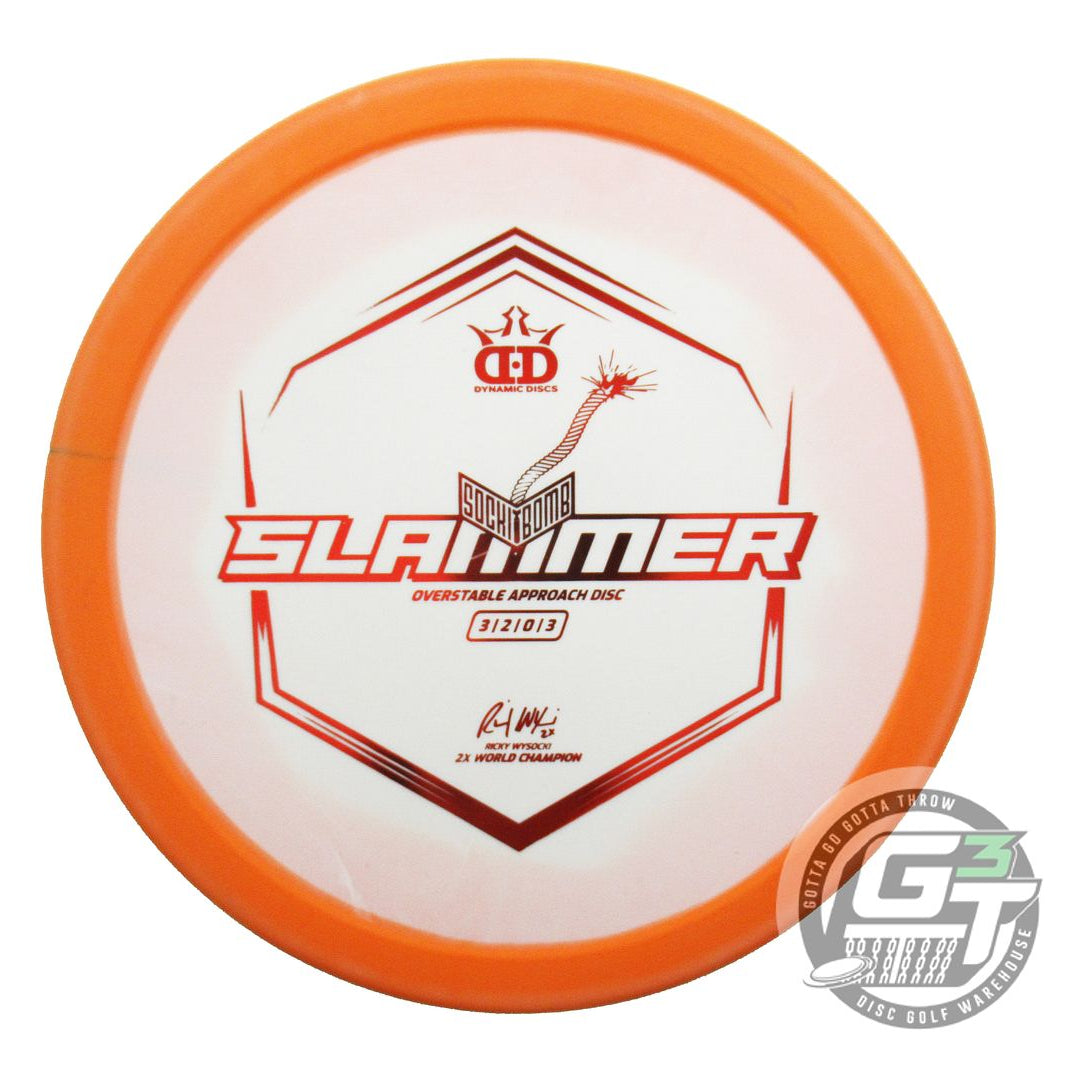 Dynamic Discs Limited Edition Ricky Wysocki Ignite Stamp V1 Supreme Classic Orbit Sockibomb Slammer Putter Golf Disc (Individually Listed)