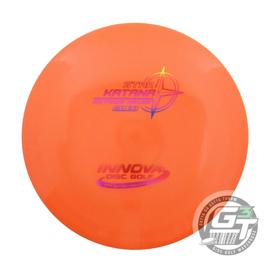 Innova Star Katana Distance Driver Golf Disc (Individually Listed) - Gotta Go Gotta Throw