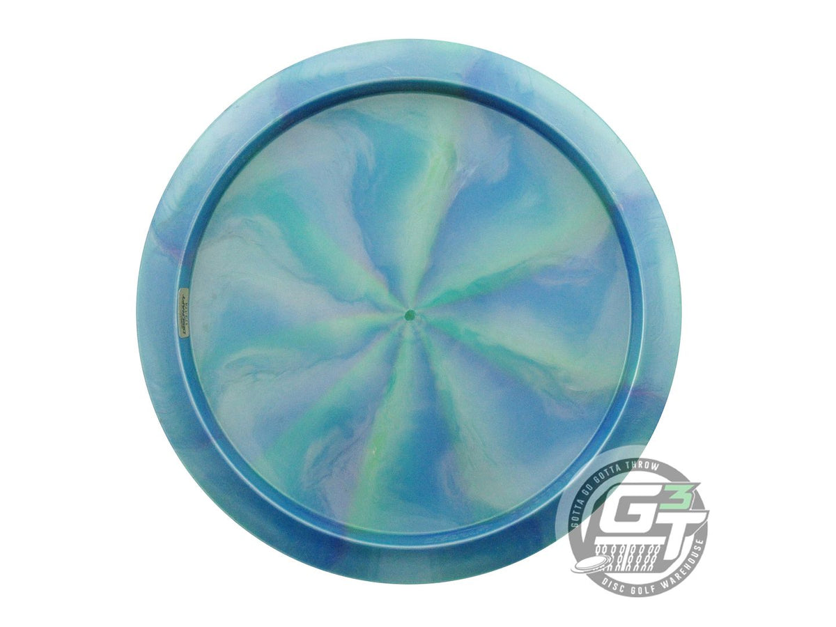 USED Discraft Titanium Raptor 175g Blue-Lime Distance Driver Golf Disc