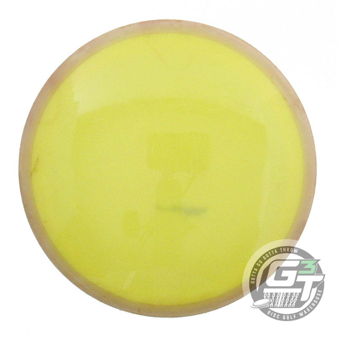 USED Axiom Discs Neutron Time Lapse 174g Yellow Tan Rim Driver Golf Disc