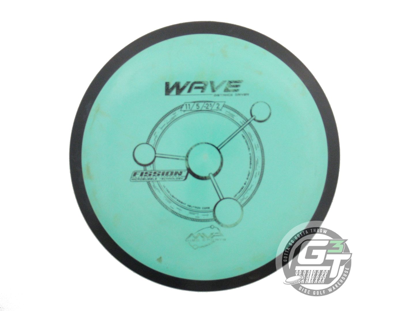 USED MVP Disc Sports Fission Wave 154g Seafoam Distance Driver Golf Disc