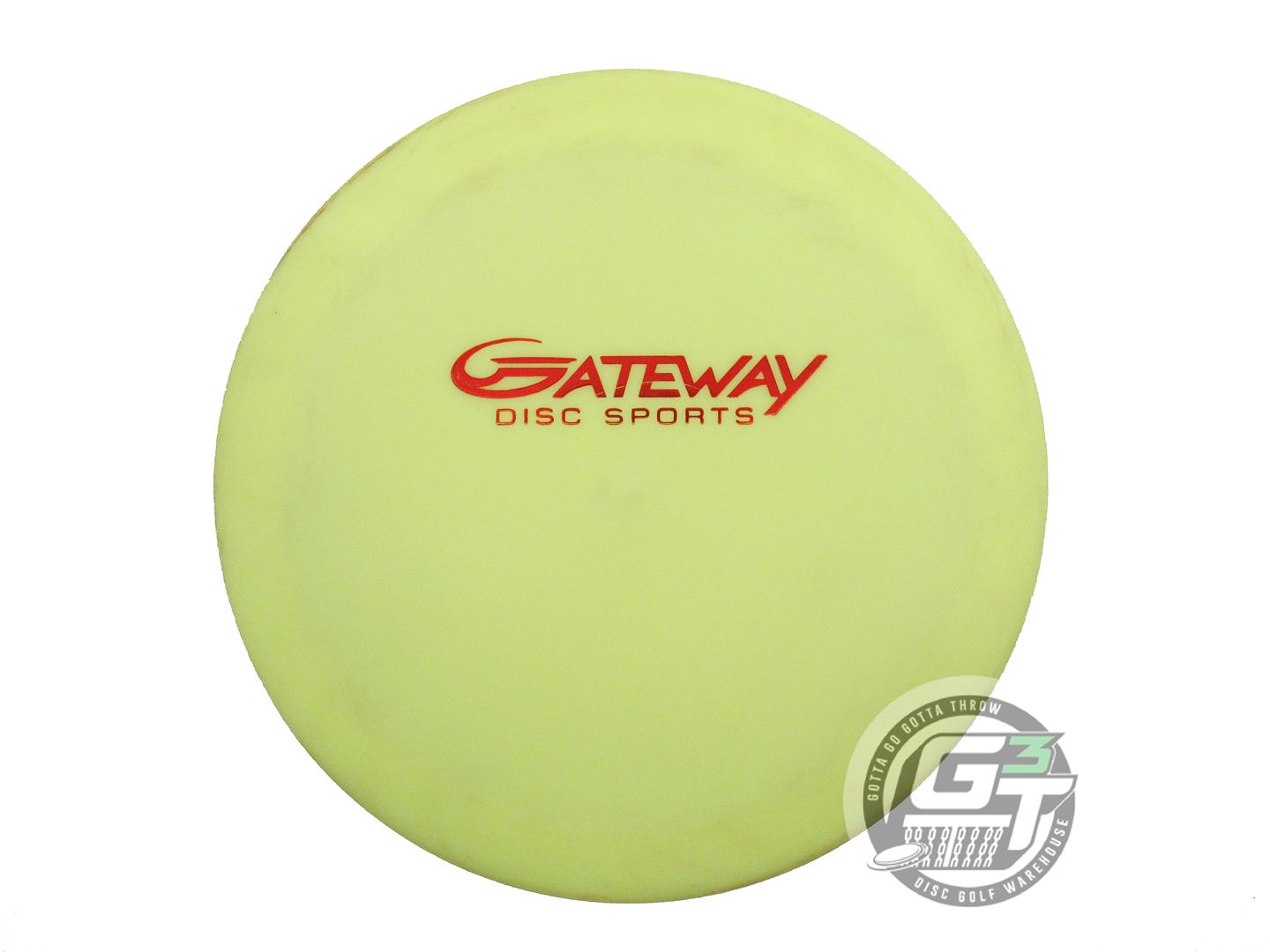 USED Gateway NXT Ether 176g Yellow Red Foil Distance Driver Golf Disc