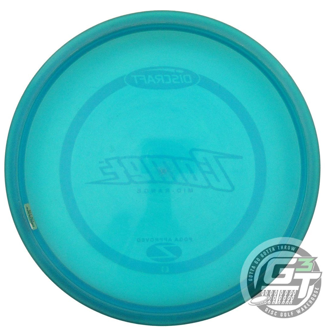 USED Discraft Z Comet 170g Teal White Stamp PFN Midrange Golf Disc