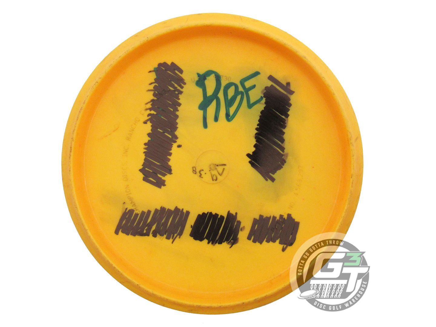 USED Innova Star Rancho Roc 179g Marigold Black & Silver Stamp Midrange Disc