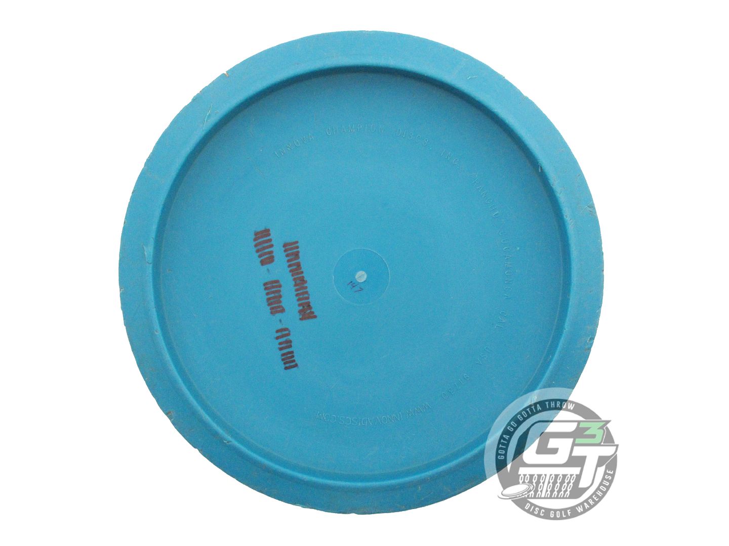 USED Innova DX Leopard 147g Teal Silver Foil Fairway Driver Golf Disc